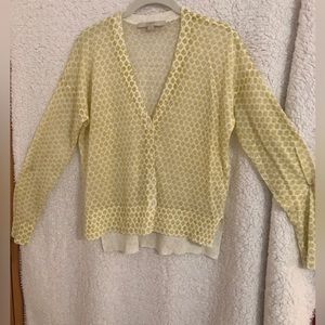 Loft lightweight button down cardigan. Ramie/rayon.